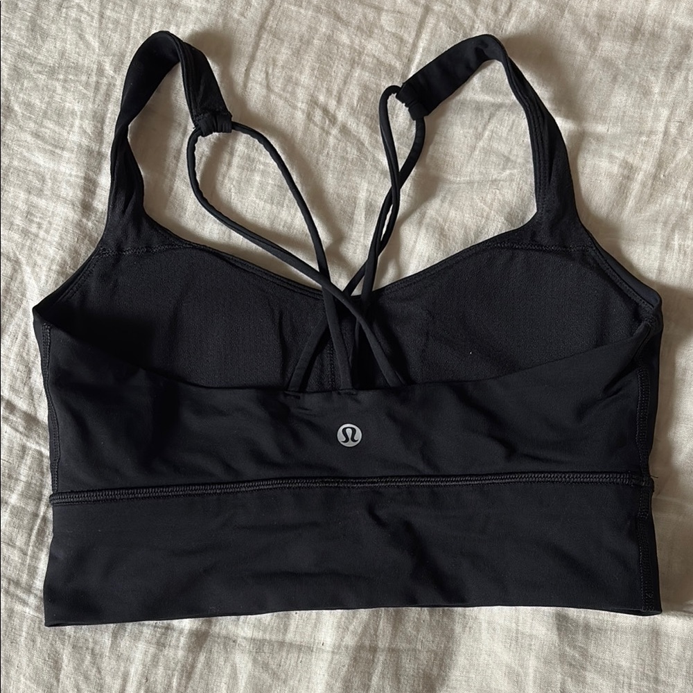 Lululemon Black Racerback Sports Bra